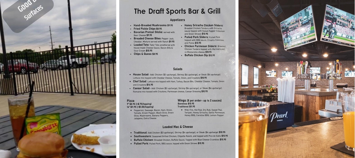 The Draft Sports Bar And Grill